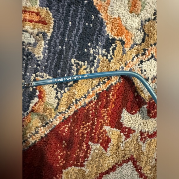 Anne et Valentin Eyeglasses “Artemis” Prescription Blue Tortoise - Picture 5 of 8